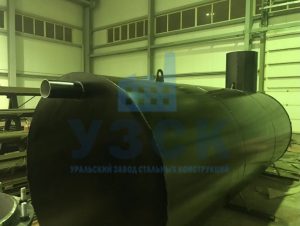 Резервуар горизонтальный стальной наземный в Барнауле
