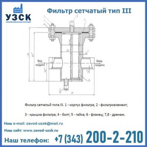 Фильтр сетчатый ФС по Т-ММ-11-2003 в Барнауле