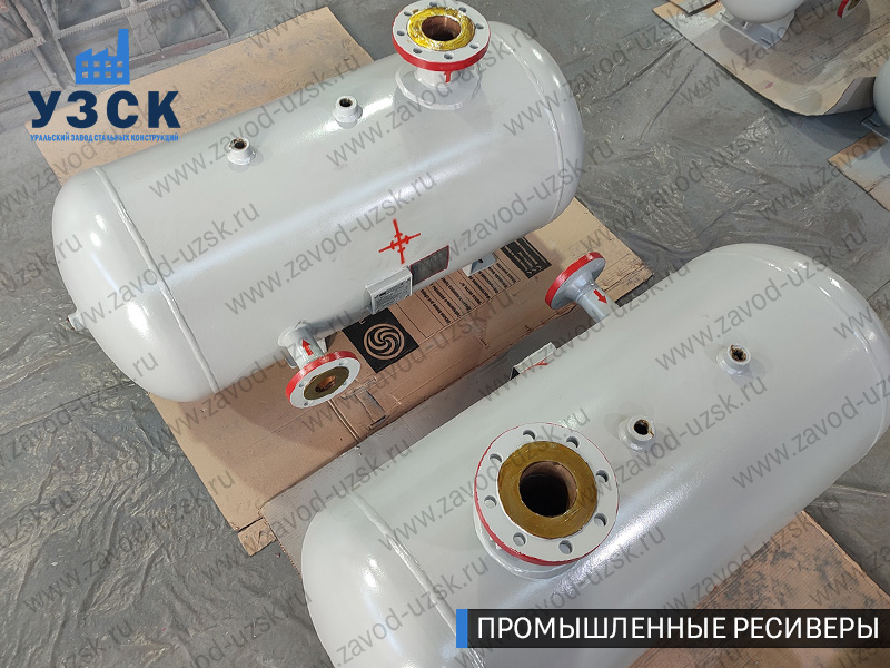 фотография промышленных ресиверовдля газа Барнаул